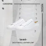 ⭕️叁叔商店⭕️-正品代購 164225C CONVERSE JACK PURCELL 開口笑 白色 帆布鞋 低筒