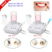 Ultrasonic Scaler Dental Scaler Handpiece 2*Bottles LED/NO-LED for EMS Cavitron