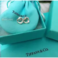 在飛比找Yahoo奇摩拍賣-7-11運費0元優惠優惠-Tiffany & co .純銀愛心耳釘