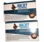 Printer Cartridges For HP Black RCR277 & Magenta RCN686 InkJet Photo TWO NEW
