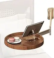 Wall Mounted Foldable Round Table ,Round Table Wall,Living Room Desk | 180° Rotatable Foldable Commercial Round Cafe Coffee Table Pub Desk for Home Kitchen Dining Room