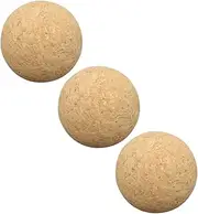 3Pcs Mini Wood Foosball Balls Lightweight Durable Replacement Accessory for Table Soccer Game for Household Fun and Classroom Activities
