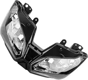Motorbike Head Lighing Light Black Front Headlight Headlamp Compatible With KAWASAKI 300 300R 2013-2016 Compatible With VERSYS 650 1000 2015 2016