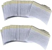 Beavorty Lash Perm Gaskets 40pcs Self-adhesive Eye Pads for Eyelash Extensions Lint Dual Purpose for Lash Removal Isolation