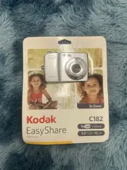Kodak EasyShare C182 12.4MP Digital Camera - Silver Brand New Sealed NIB