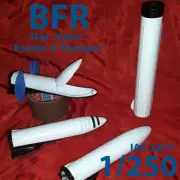 BFR 2017 Set (Ship, Tanker, Booster & “Chomper”) - 3Dprinted & Painted Model