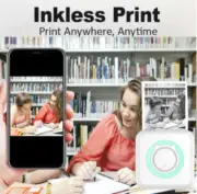 Portable Bluetooth Thermal Inkless Printer