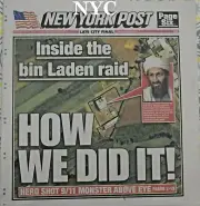 Osama Bin Laden New York Post May 3 2011