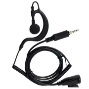 G Shape Earpiece Headset with Built-in line mic PTT(Push to Talk) Ear Hook Ea...