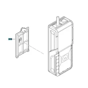 【含稅店】BOSCH博世 GLM40原廠配件-電池蓋 口袋型雷射測距儀/測量儀 GLM25 GLM50C GLM50