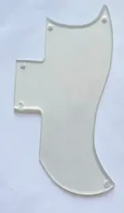 Guitar Parts Guitar Pickguard for Gibson SG '61 Reissue Style Clear Transparent