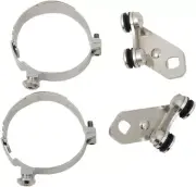 Memphis Shades Lowers Mount Kit for Fats/Slim and Sportshield Polished MEM9895