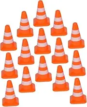 Kisangel 21pcs Road Signs Traffic Signal for Teaching Safety Awareness Any Surface for Kindergarten Learning and Play