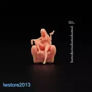 1/64 Bikini Girl Sofa Miniatures Scene Props Figures For Cars Vehicles Toys Doll