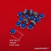 Star Trek, Phaser and Tricorder Jewel, Sapphire Blue, Phaser Metal Part