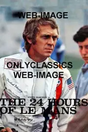 1971 Cool Steve McQueen at 24 Hours of Le Mans Auto Racing 11x17 POSTER Can Am