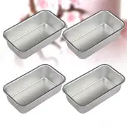 4 Pcs Loaf Baking Pan Bread Tin Bakeware Meatloaf Toast Mould