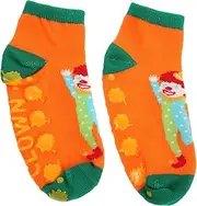 CORHAD Thanksgiving Socks for Women Non-Skid Socks for Yoga and Early Learning Bright Patterns