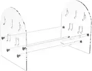 Vinyl Record Display Stands Easy to Assembly Multipurpose Acrylic Organizer