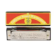 HOHNER SCOUT STUFF 10 HOLE DIATONIC HARMONICA IN THE KEY OF C