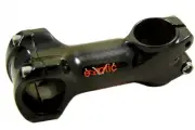 eXotic Carbon Reinforced Stem Oversize 31.8mm Ext 80mm 1 1/8in Steerer Black