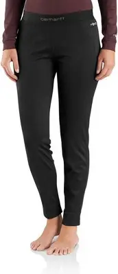 Carhartt Women's Base Force Heavyweight Thermal Layer Small, Deep Black