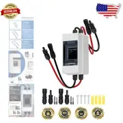 Standard 60 Amp DC Circuit Breaker with Transparent Cover for Easy Monitoring