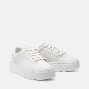 【Timberland】女款白色低筒休閒鞋(A61FGEM2)