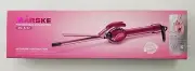 MARSKE Professional Curling Iron MS-5222 LCD Screen Ceramic Barrel Styler - Red