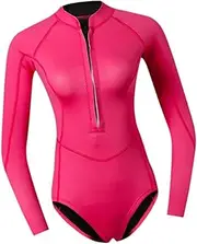 Ronyme Women Shorty Wetsuit 2mm Neoprene Summer Wet Suit for Paddling Surfing Swimming