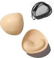 [Bokynu] Double-Sided Sticky Push Up Bra Inserts Waterproof Bathing Suit Inserts Lift Bikini Pads for Swimsuit Sports