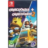 在飛比找PChome24h購物優惠-Nintendo Switch 煮過頭 Overcooked