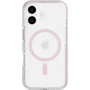 Tech21 EvoCrystal MagSafe Case for iPhone 16 (Pink)