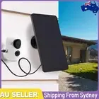 10W 5V Solar Panel for Outdoor Security Camera With DC5521/USB-C Port for Lights