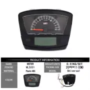 1pcs LCD Digital Fit Motorcycle Odometer Speedometer Tachometer For Honda EX5
