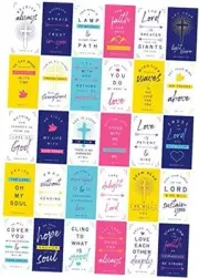 Bible Verse Cards - Inspirational Scripture Messages (60 Unique 3.5 inch x 2