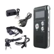Portable LCD Digital Recording Audio USB Playback MP3 Voice Recorder HD Speaker