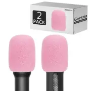 Geekria Foam Windscreen for 0.3" (8mm) Diameter Microphones (2 Pack)