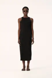 Zoe Tank Dress Black Size 4 | Elka Collective