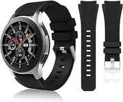 [HSWAI] Compatible with Samsung Galaxy Watch 46mm Bands/Gear S3 Frontier, Classic Watch Bands/Galaxy Watch 3 Bands 45mm, 22mm Soft Silicone Bands Bracelet Sports Strap for Men & Women.