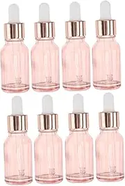 SAFIGLE Aromatherapy Diffuser Oil Refill 8pcs Glass Dropper Bottles for Essential Oil Storage