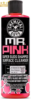 Mr. Pink Foaming Car Wash Soap 473ml Foam Cannon, Guns/Bucket Wash Candy Scent