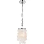 Living District LD5050D6C Selene 1 Light 6 inch Chrome Pendant Ceiling Light