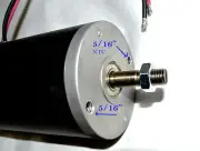 1.5 hp / 110 high Volt Electric Motor DC/ac* 4500 RPM 1100 Watt - Light Weight
