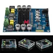 Bluetooth 4.0 2X120W Audio Receiver Digital Amplifier Board+Acrylic shell Case