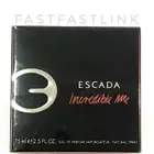 ESCADA INCREDIBLE ME EDP 75ml SPRAY WOMENS PERFUME...SEALED BOX & GENUINE