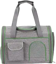 Cat Carrier – Expandable Cat Carrier Backpack for Comfortable Travel | Cat Carrier handbagg with Breathable Design | Portable Dog Travel Bag with Foldable Bowl Ideal for Outdoor Adventures Vet Visits