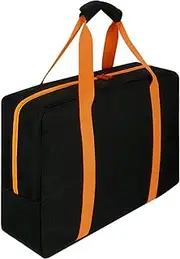 Générique BBQ Utensil Storage Bag, Heavy Duty Grilling Tool Bag, Camping Outdoor Cooking, Barbecue Accessories Carrier with Protective Design for BBQ Parties, Nylon, 45.5x13x33cm, Single Attribute, Se