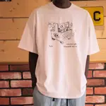 【JIN】美式畫風品牌 “TOOLS” TOOLBOX TEE 短袖 寬鬆 塗鴉