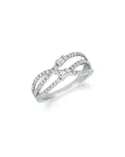 Le Vian Baguette 14K 0.56 ct. tw. Diamond Half-Eternity Ring